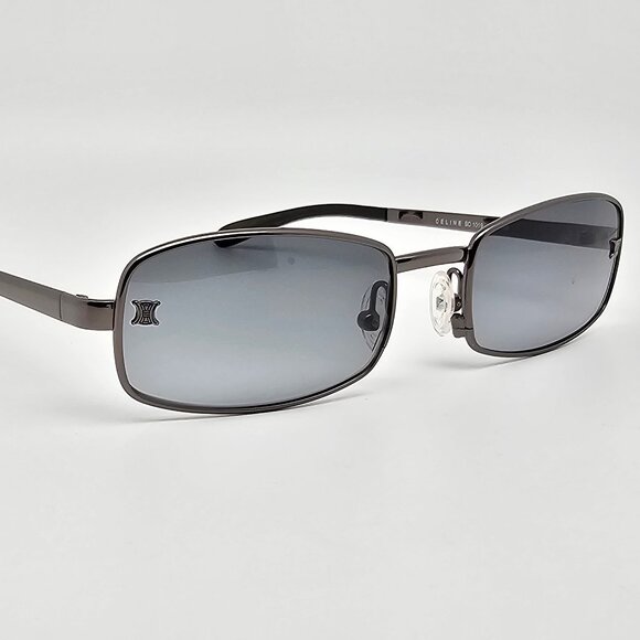 Celine SC1019 Col. 568 Gunmetal Frame Grey Gradient Lens Sunglasses Italy 51mm - Picture 7 of 16